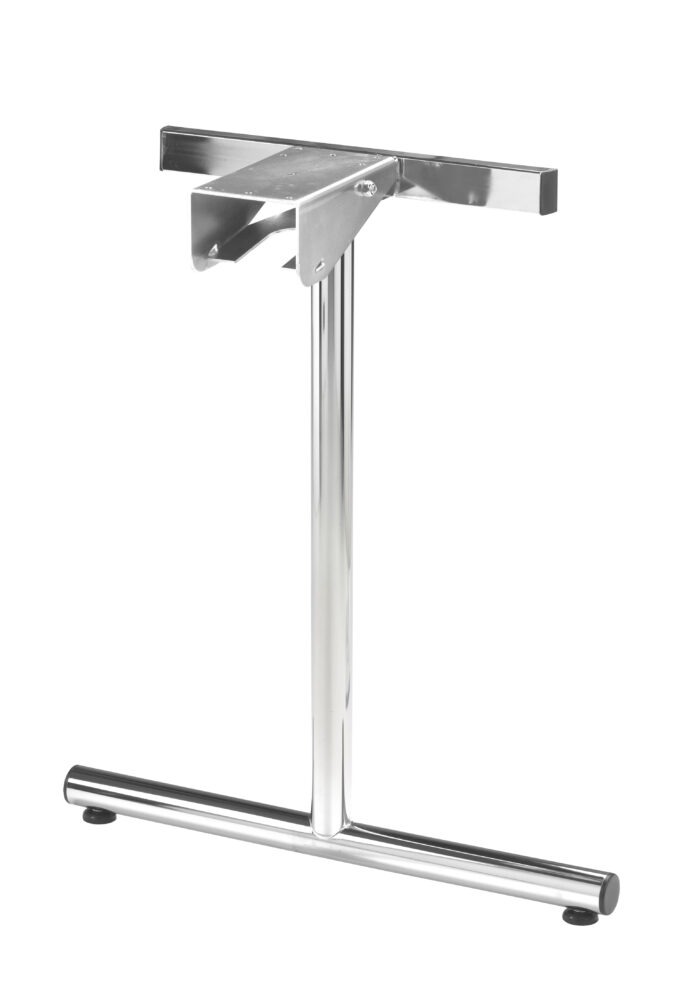 Tischbein für Kompakt 1 Tisch in chrom