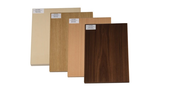 Farbfächer für Oberflöchen aus holz der Büro und Schulmöbel der Novonda GmbH
